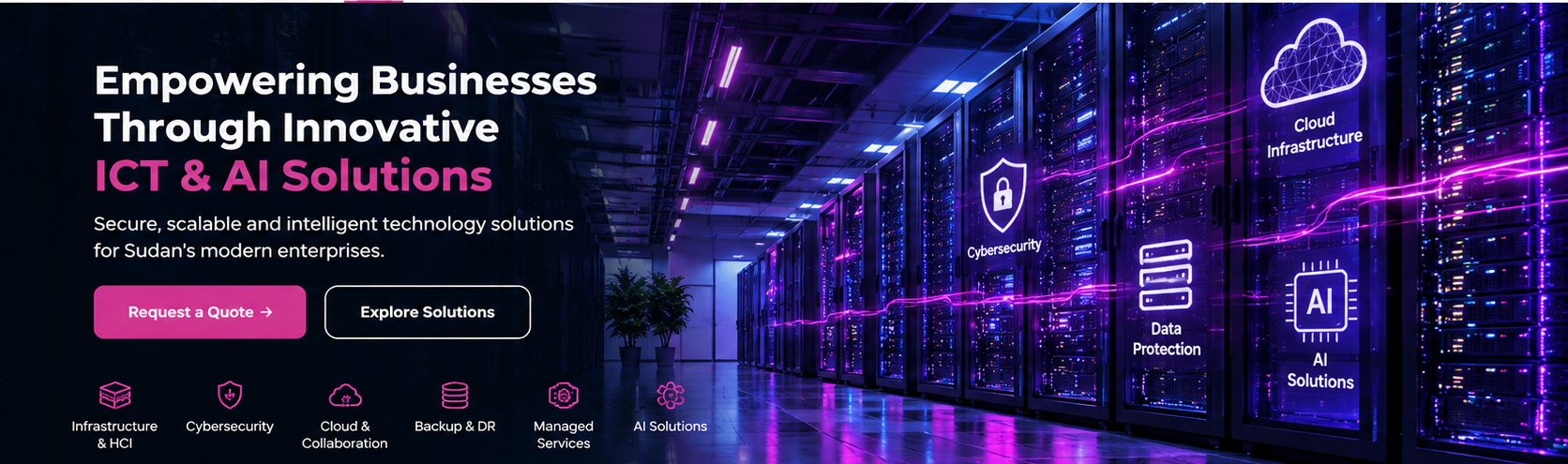 RWAD Technology enterprise ICT, cybersecurity, cloud and AI banner